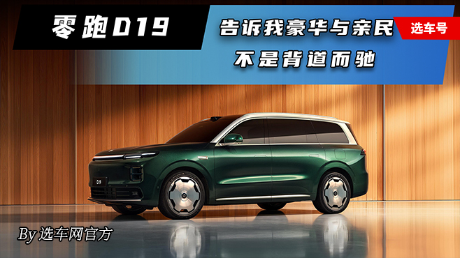 零跑D19告訴我豪華與親民不是背道而馳